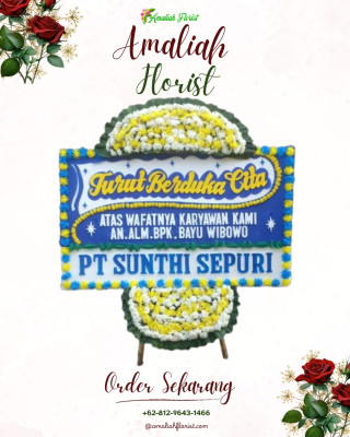 Papan Bunga Duka di Sidamanik