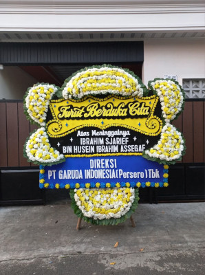 Papan Bunga Duka di Sidamanik