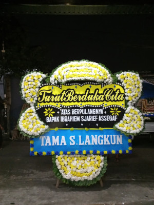 Papan Bunga Duka di Sidamanik