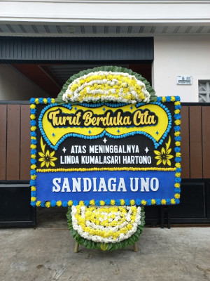 Papan Bunga Duka di Sidamanik